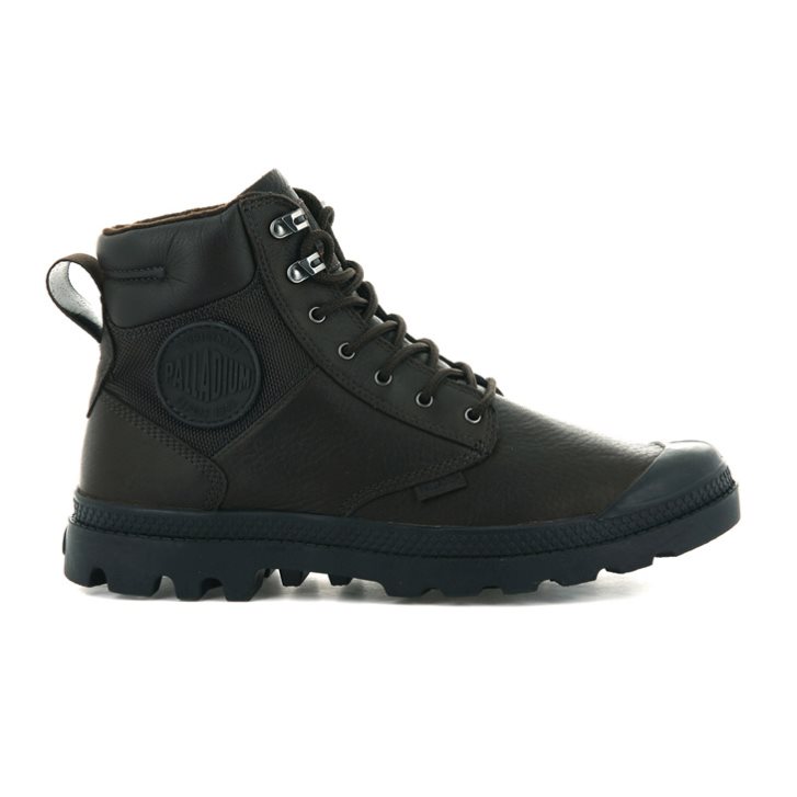 Pánské Boty Palladium Pampa Shield WP+ LTH Černé | CZ OYC-36K